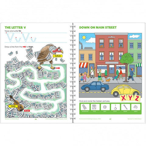 Alphabet Fun Write & Reuse Workbook 03133