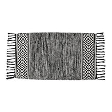 Black Heathered Accent Rug 0336707