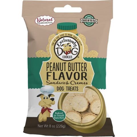 Peanut Butter Sandwich Cremes Dog Treats 03500