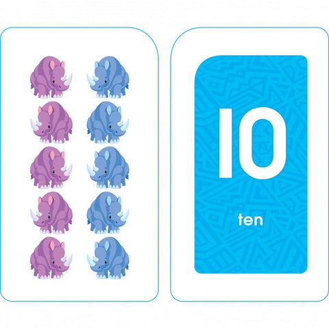Numbers 0 to 25 Flash Cards 04022