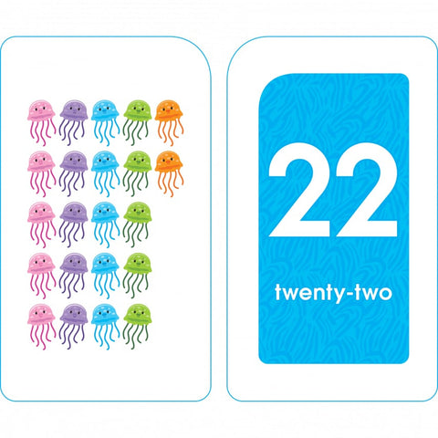 Numbers 0 to 25 Flash Cards 04022