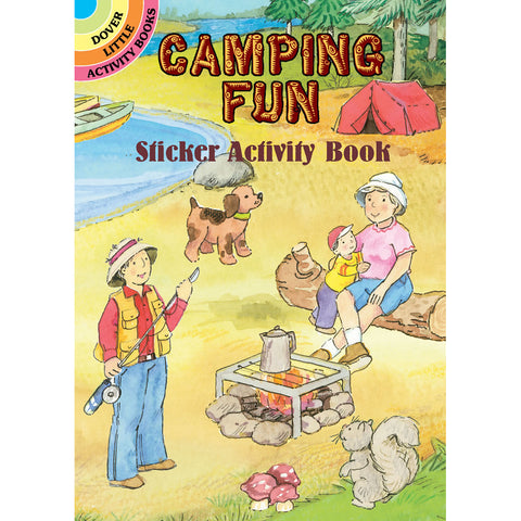 Dover Camping Fun Sticker Activity Book