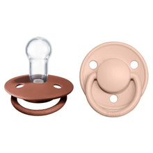 Woodchuck/Blush 2-Pack De Lux Pacifiers