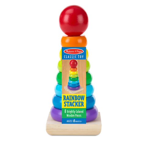 Melissa & Doug Rainbow Stacker Toy