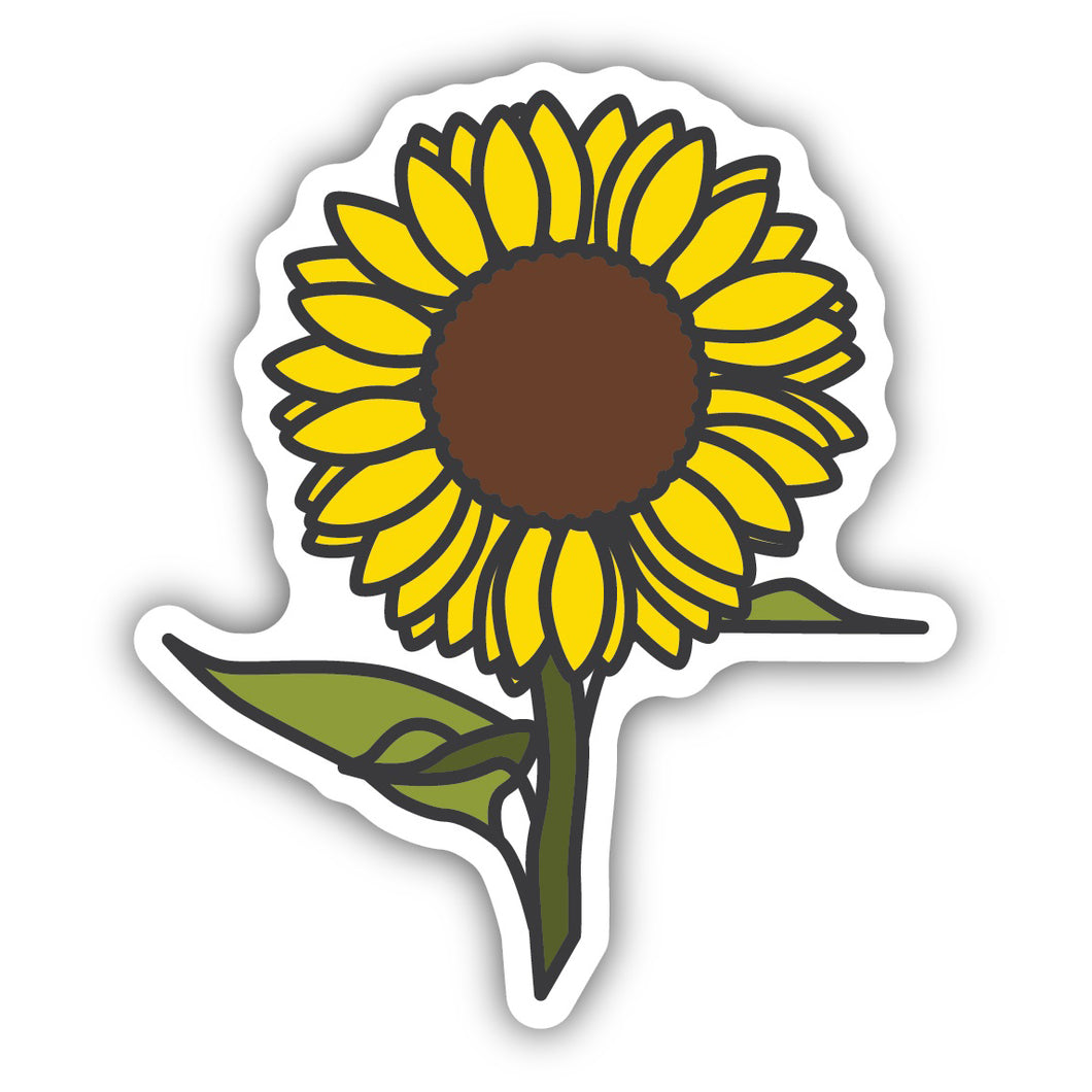 Sunflower Sticker 0699-LSTK