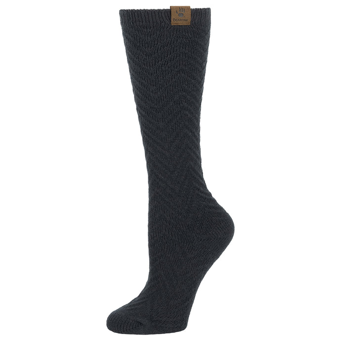 Women's Chevron Texture Knee High Sock 06LXC87351