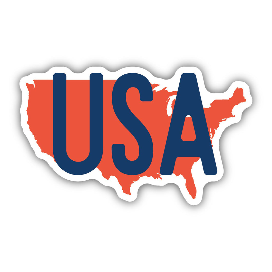 USA Sticker 0874-LSTK