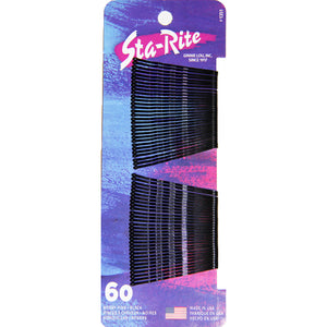 Black 60-Count Bobby Pins