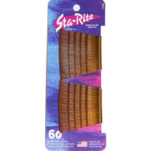 Brown 60-Count Bobby Pins