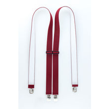 MRN Shenandoah Solid Color Clip Suspenders S3CP