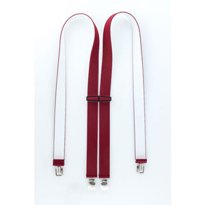 MRN Shenandoah Solid Color Clip Suspenders S3CP