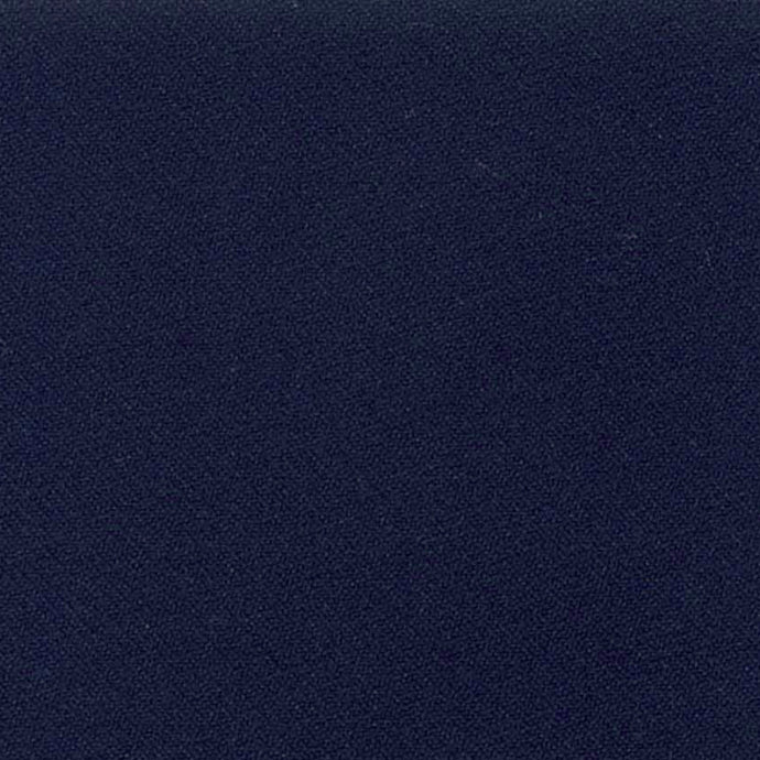 Navy twill fabric.