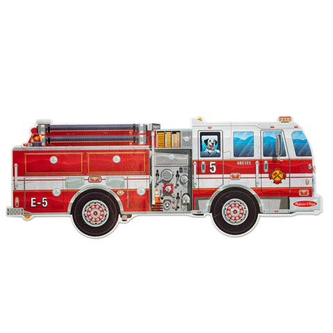 Giant Fire Truck Floor Puzzle - 24 Pieces 51690