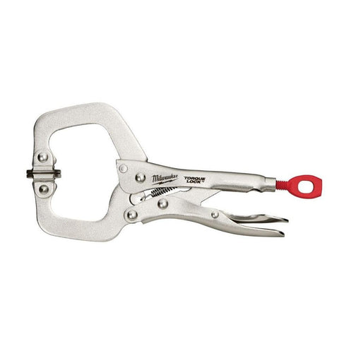 48-22-3522 - Torque Lock Locking C-Clamp Swivel Jaws Pliers