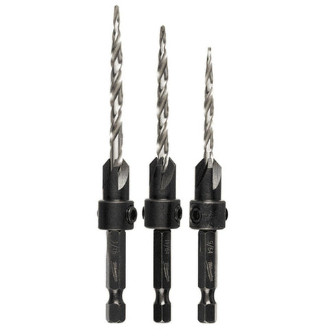 Tool 4 Pc Countersink Drill Bit Set