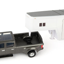 pickup and trailer