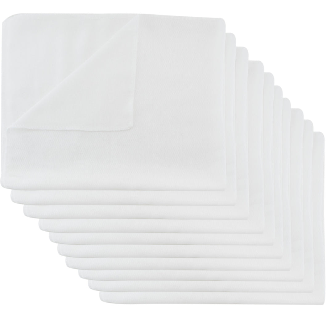 10 flat fold diapers