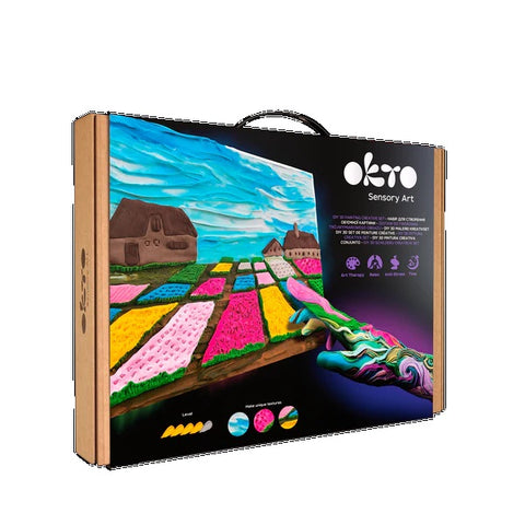 Sensory Art 3D Painting �Flower Beds in Holland� 10001 