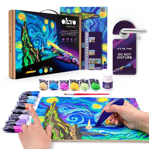 Sensory Art 3D Painting Starry Night 10005