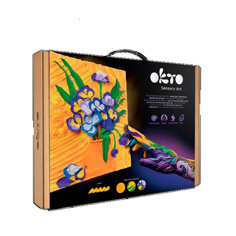 Sensory Art 3D Painting Irises 10007