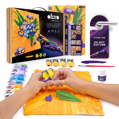 Sensory Art 3D Painting Irises 10007
