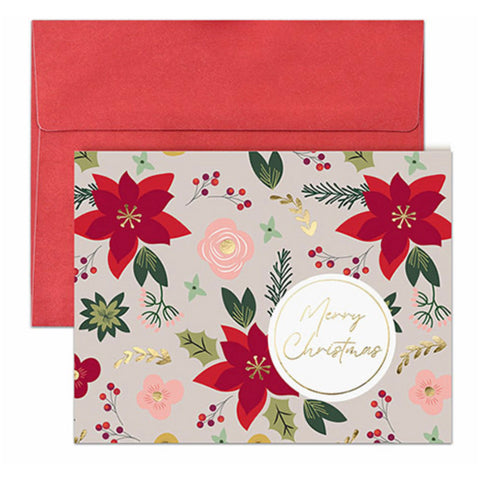 Christmas Blooms Boxed Christmas Cards 1004000