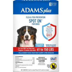 61 to 150 lbs. Flea & Tick Spot On for Dogs 100537680