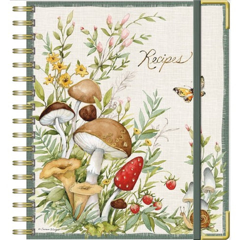 Woodland Mushrooms Recipe Journal 1034005