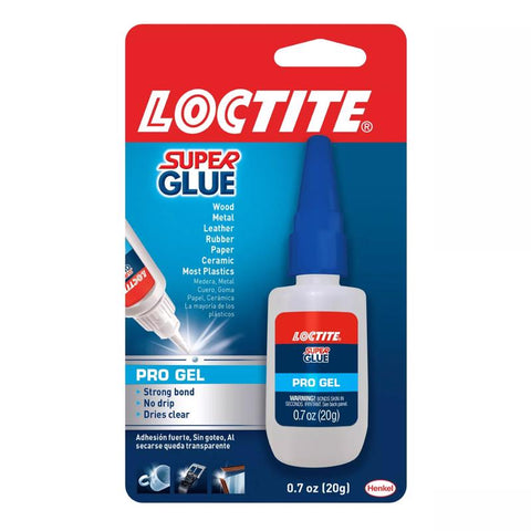 Loctite Super Glue Professional Gel Clear 20 Gram Bottle