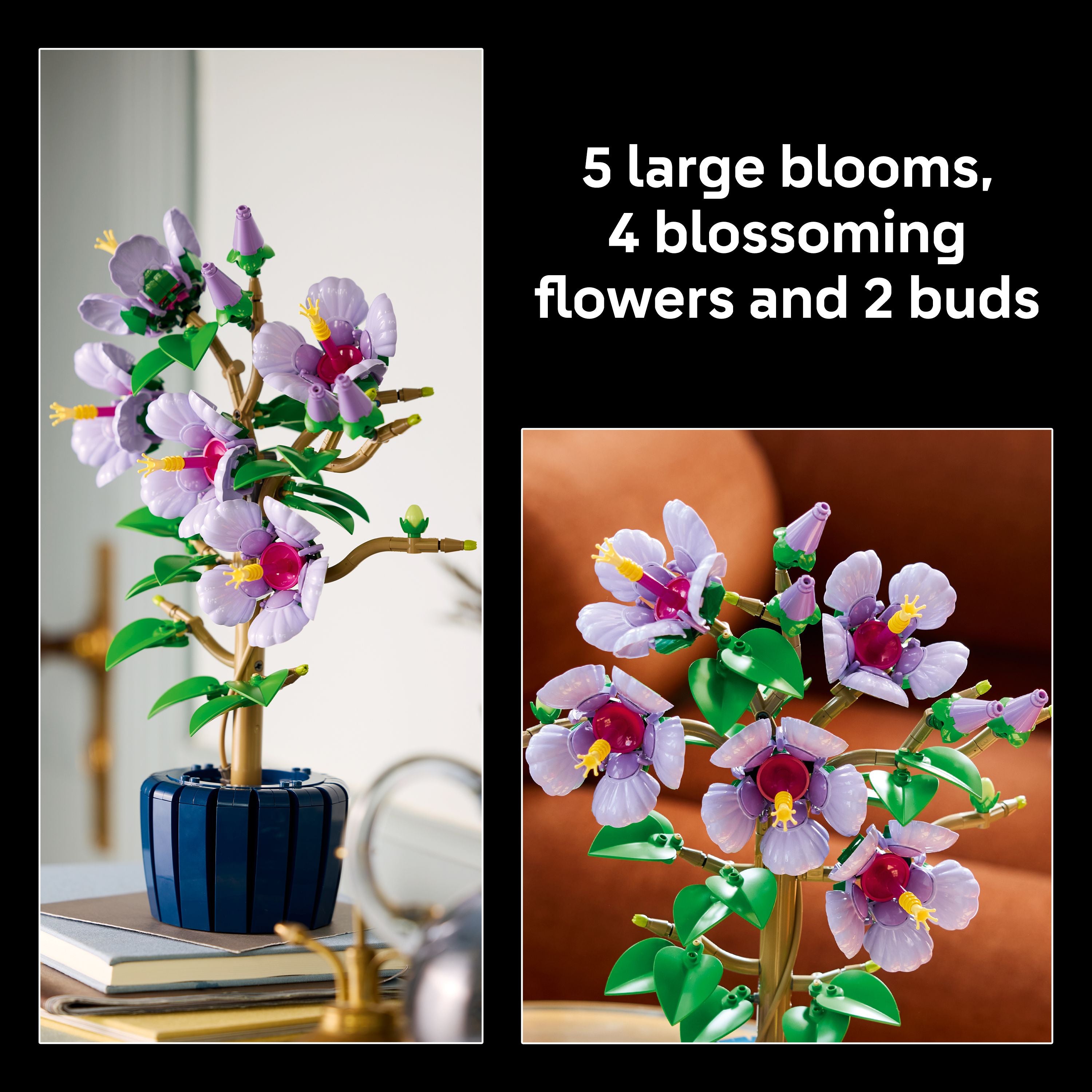 LEGO Botanicals Hibiscus Flower Building Set 10372 – Good's Store