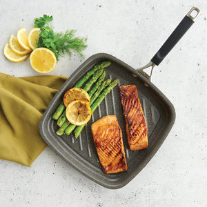 Food on Grill Pan