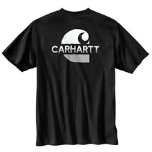 Black Men's Short-Sleeve Pocket C Graphic T-Shirt 105710-BLK