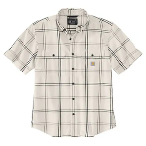 Malt Short-Sleeve Plaid Shirt