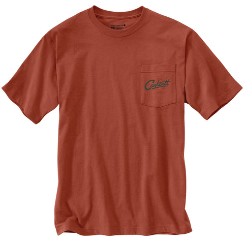 Men's Relaxed Fit Short-Sleeve Camp Graphic T-Shirt 106777 showing front of shirt