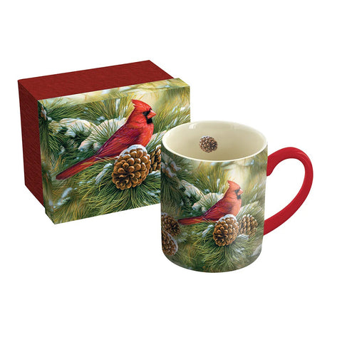 December Dawn Cardinal Ceramic Mug 10995021046