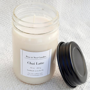 10 oz Chai Latte Soy Candle RN-CL