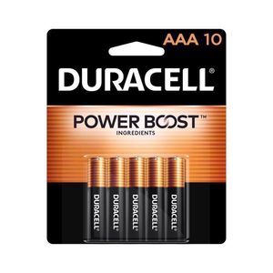 10 Pack AAA Alkaline Batteries MN2400B