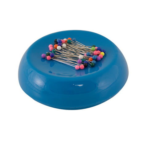 Blue Feather magnetic pin holder with pins.