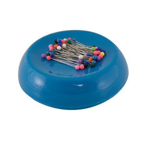 Blue Feather magnetic pin holder with pins.