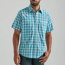 Men's Short-Sleeve Western Snap Plaid Shirt 11232468