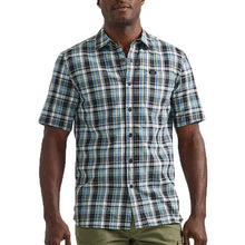 Charcoal Intuition/Gray Plaid Extreme Motion Short-Sleeve Plaid Button-Down Shirt