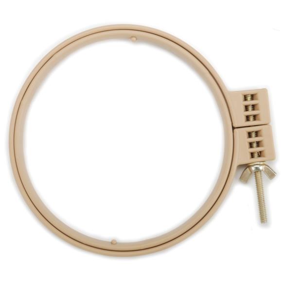 HAND U JOURNEY 8 Inch 2 Pieces No-Slip Beech Wood Embroidery Hoops Kit for  Starter to Cross Stitch, Sew, and Punch Needle