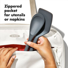 Zippered Pocket for Utensils or Napkins