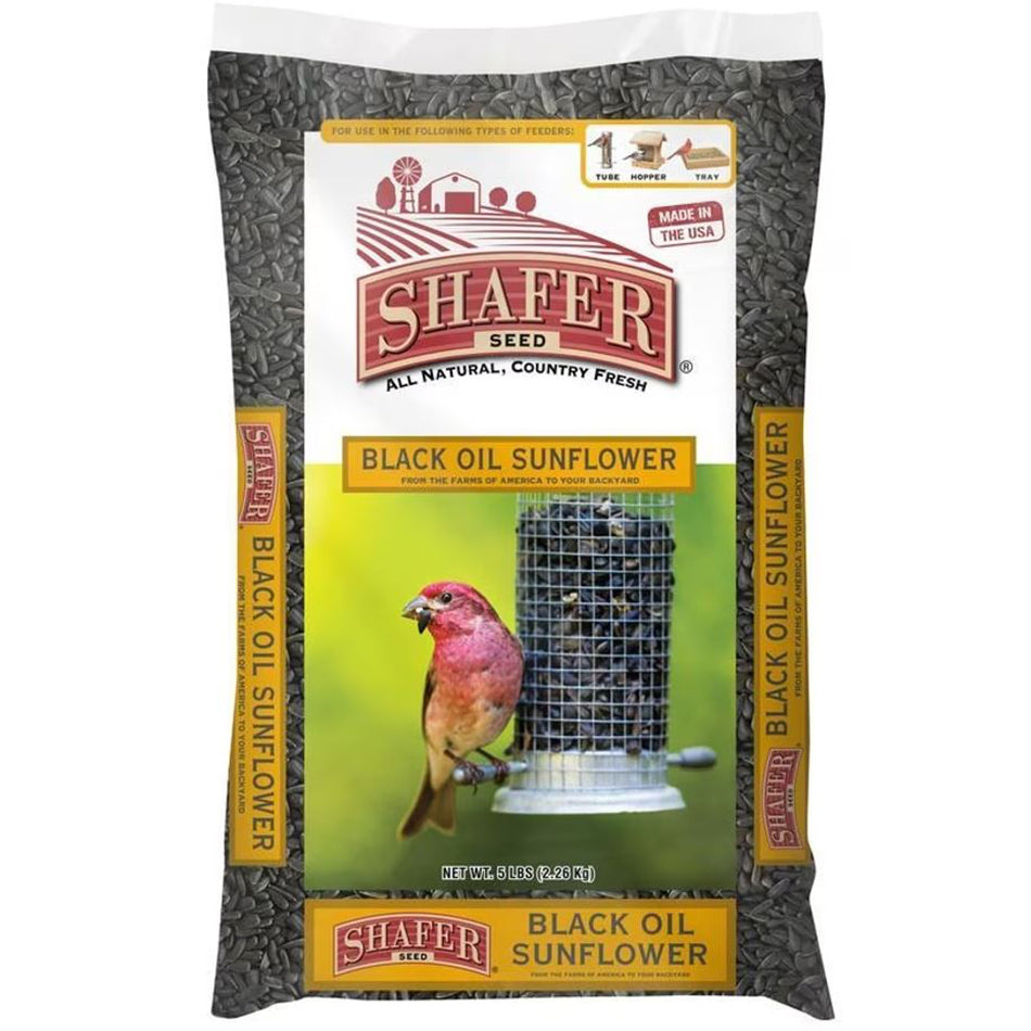 Shafer Seed Black Oil Sunflower Seed 114057 Good's Store Online