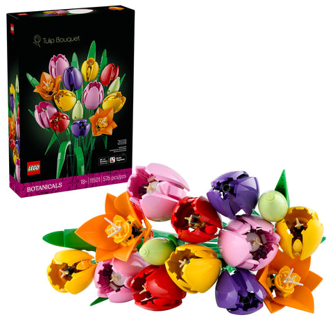 LEGO Botanicals Tulip Bouquet Flower Decor 11501