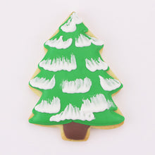 Snow Covered Tree Cookie