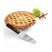 Stainless Steel Pie Server with Wooden Handle 1168