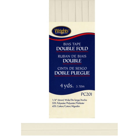 Oyster Bias Tape Double Fold 117201-0028