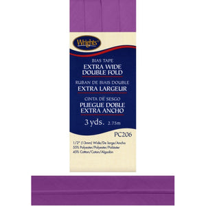 Purple Bias Tape Extra Wide Double Fold 117206-0064