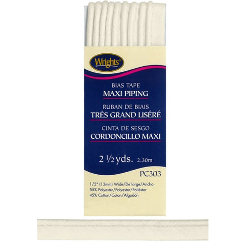 Oyster Bias Tape Maxi Piping 117303-0028